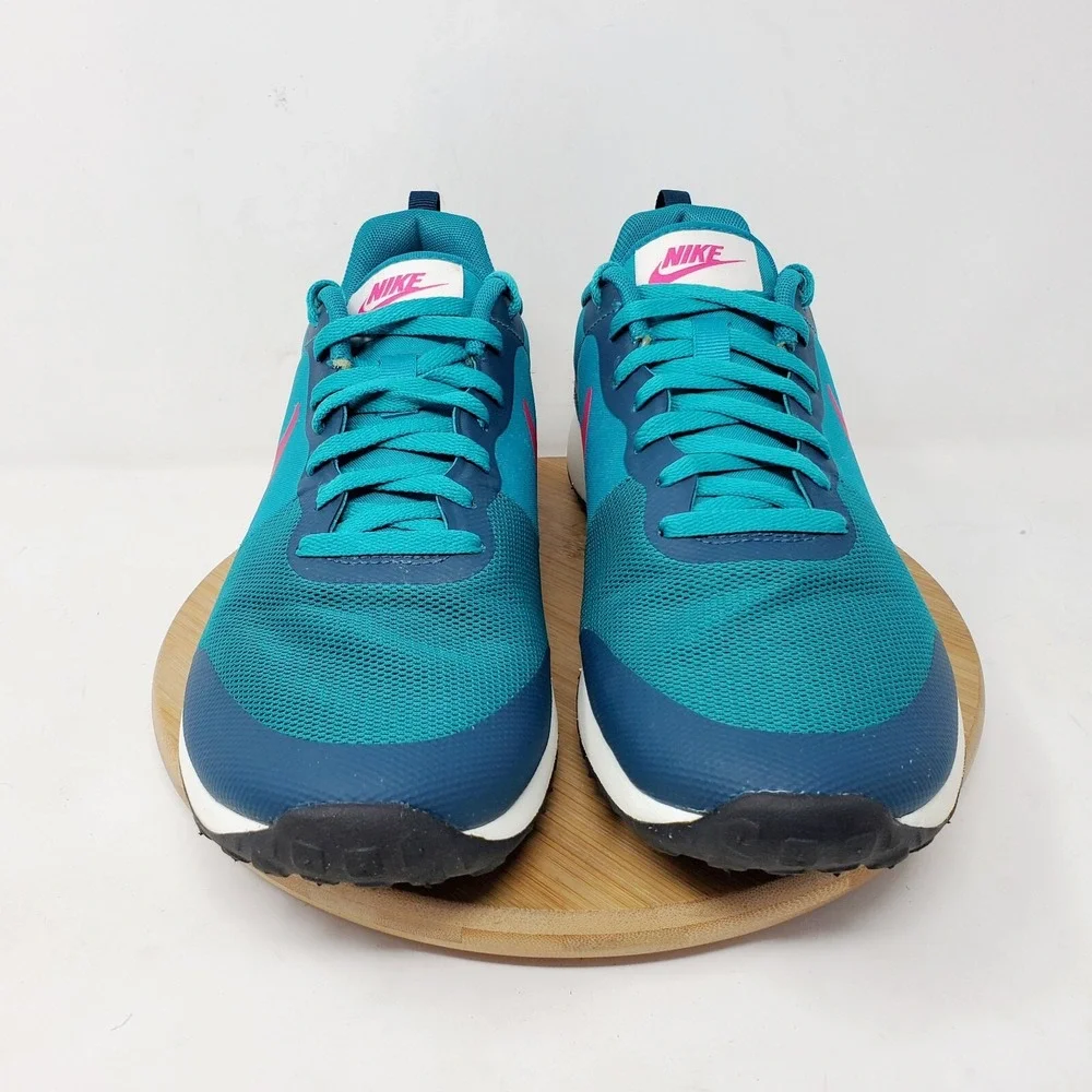 Nike Elite‎ Shinsen Shoes Womens 9 Aqua Blue Green Retro Athletic Sneakers
